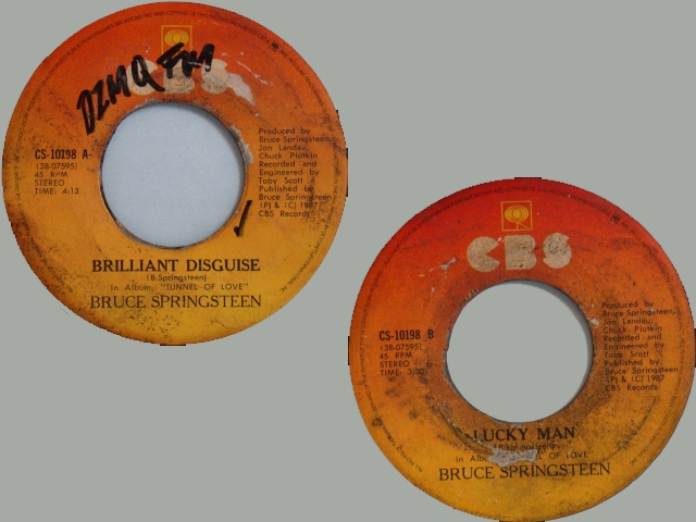 Bruce Springsteen - BRILLIANT DISGUISE / LUCKY MAN